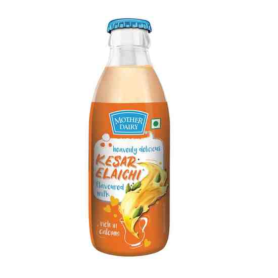 Mother Dairy Kesar Elaichi Flavoured Milk